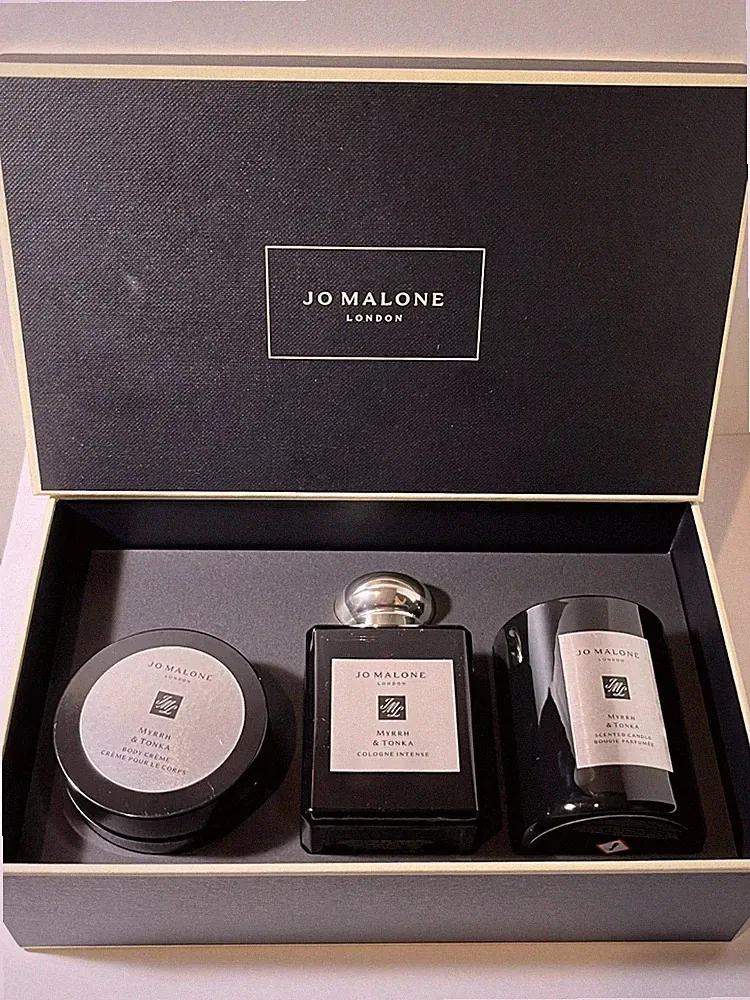 Jo Malone 3-Pc. Myrrh & Tonka Cologne Intense Gift Set, New With Gift Box