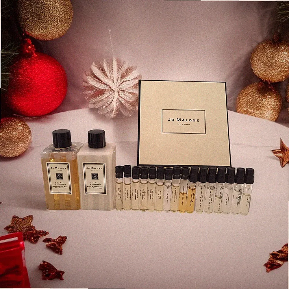 Jo Malone Boxed Lime Basil & Mandarin Body & Hand Wash, Lotion & Fragrance Vials