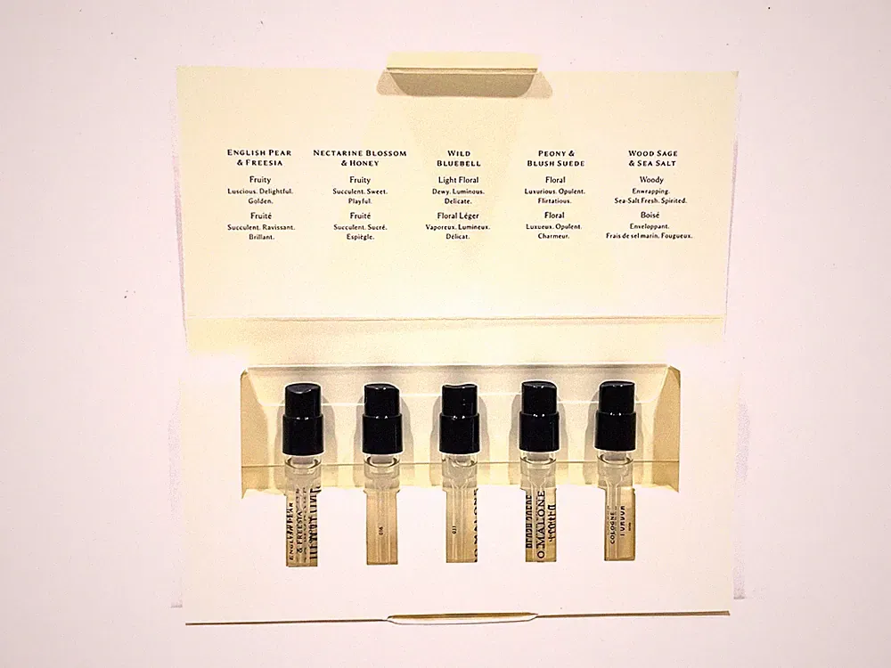 Jo Malone Cologne Discovery Set, 1.5ml x5 Vials Assorted Collection New