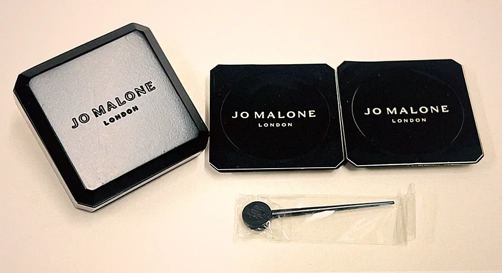 Jo Malone Solid Scent Duo Nectarine Blossom & Honey/Orange Blossom With Case NIB