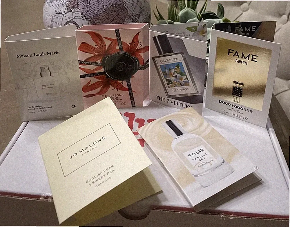 Perfume Samples Exactly As Shown lot of 6 High End Designers Authentic Jo Malone