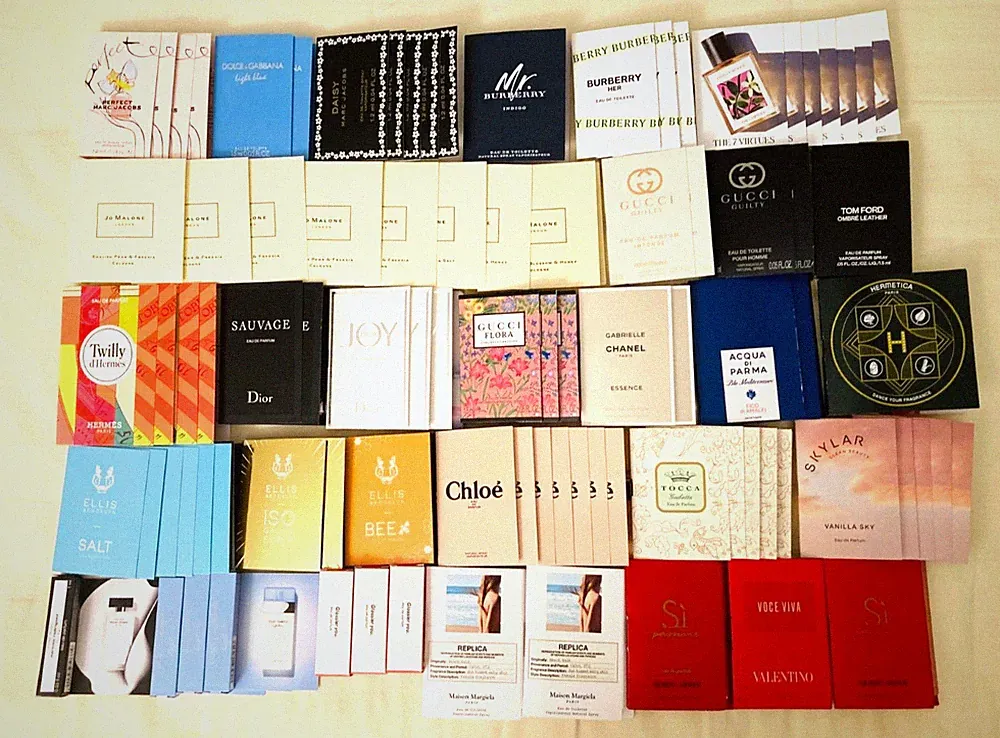 Popular Women's Designer Perfume Sample Vials - Choose Scent Combined Shipping